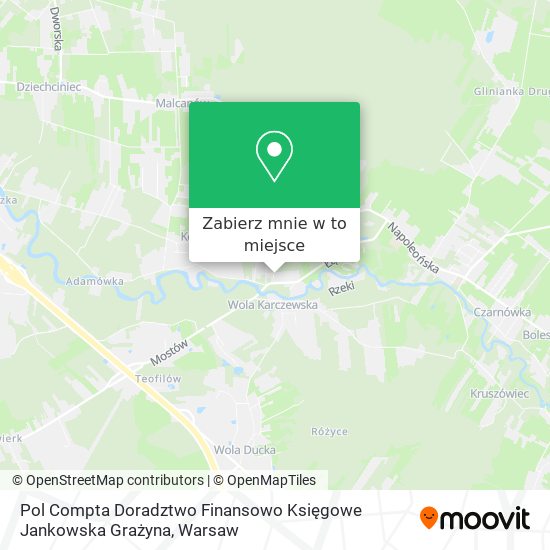 Mapa Pol Compta Doradztwo Finansowo Księgowe Jankowska Grażyna