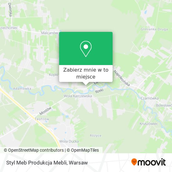 Mapa Styl Meb Produkcja Mebli