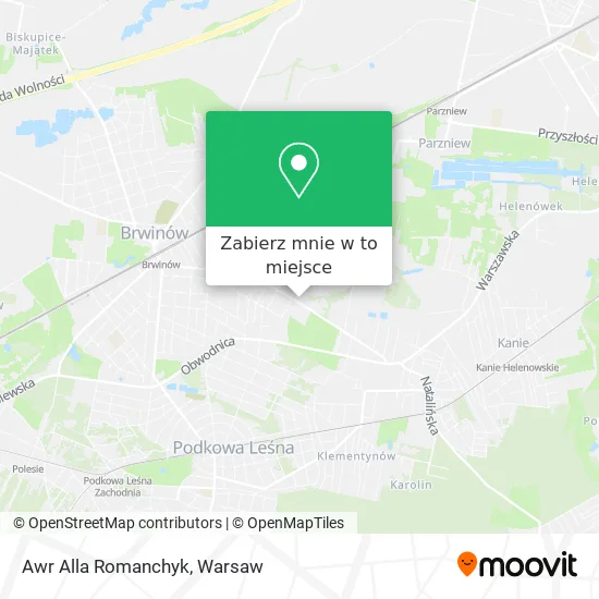 Mapa Awr Alla Romanchyk