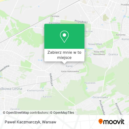 Mapa Paweł Kaczmarczyk