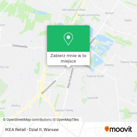 Mapa IKEA Retail - Dział It