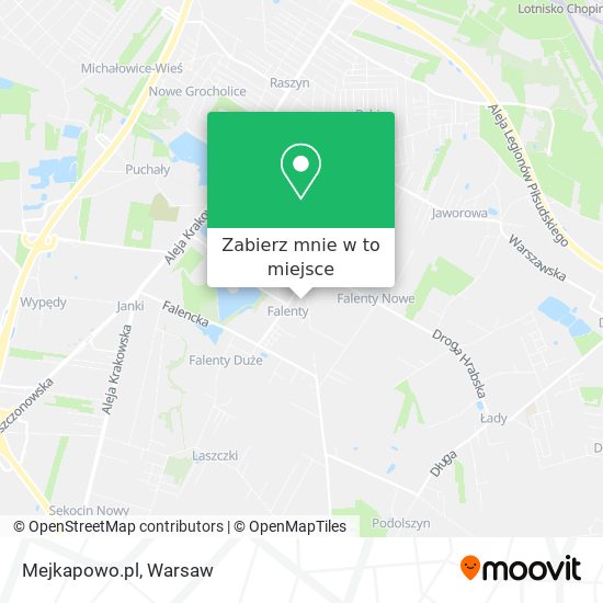 Mapa Mejkapowo.pl