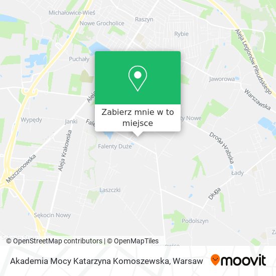 Mapa Akademia Mocy Katarzyna Komoszewska