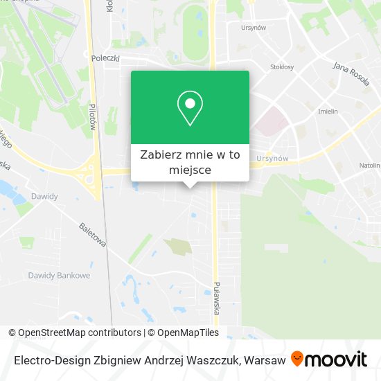 Mapa Electro-Design Zbigniew Andrzej Waszczuk