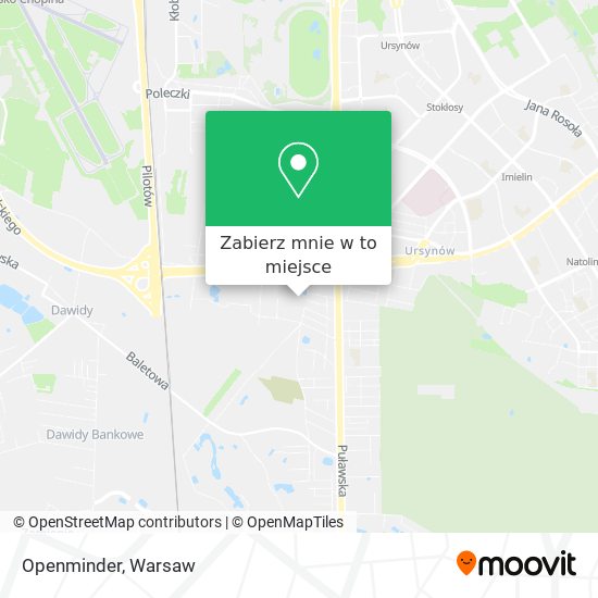 Mapa Openminder