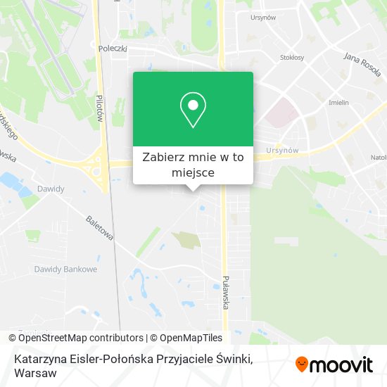 Mapa Katarzyna Eisler-Połońska Przyjaciele Świnki