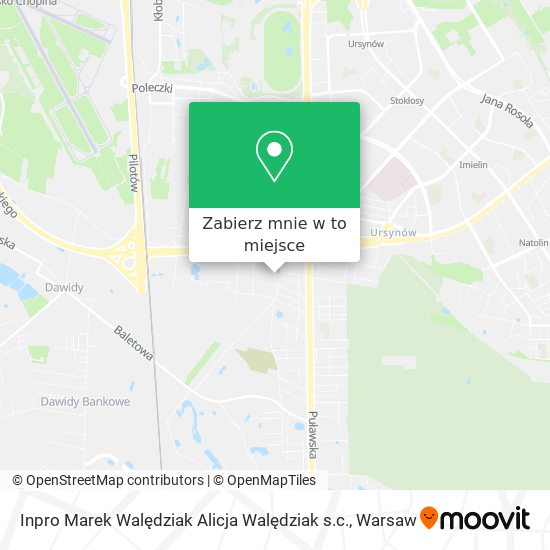 Mapa Inpro Marek Walędziak Alicja Walędziak s.c.