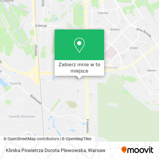 Mapa Klinika Powietrza Dorota Plewowska