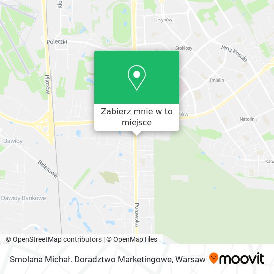 Mapa Smolana Michał. Doradztwo Marketingowe