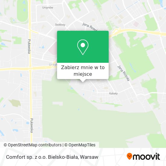 Mapa Comfort sp. z o.o. Bielsko-Biała