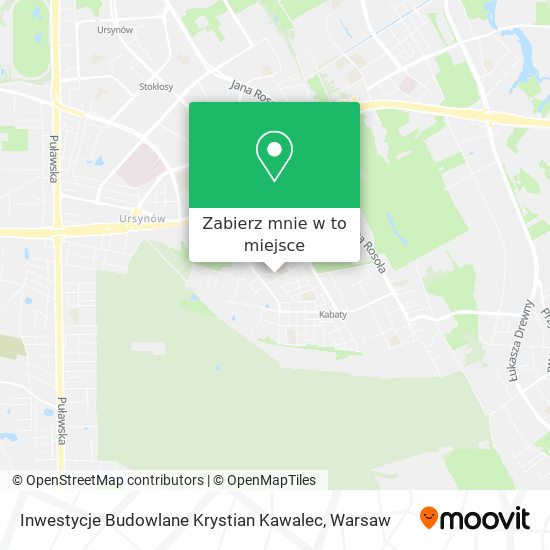 Mapa Inwestycje Budowlane Krystian Kawalec