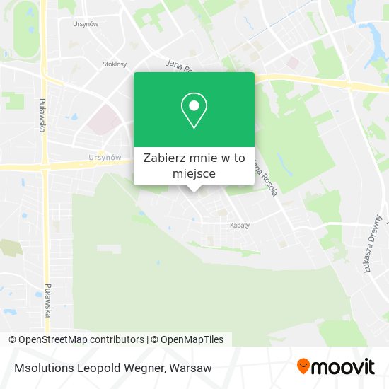 Mapa Msolutions Leopold Wegner