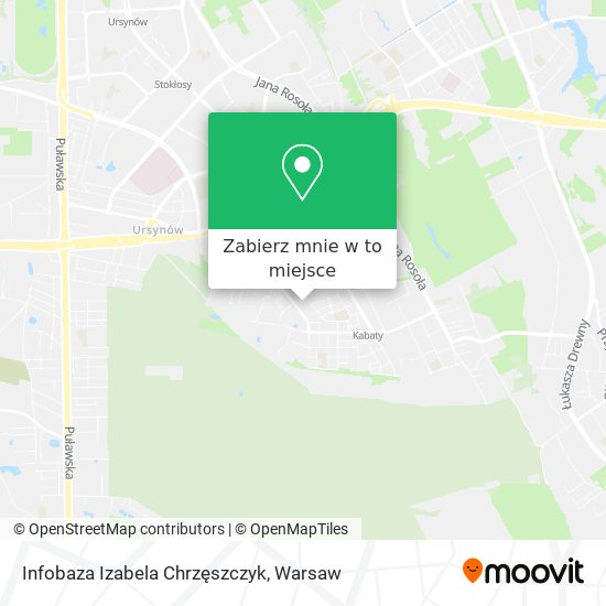 Mapa Infobaza Izabela Chrzęszczyk