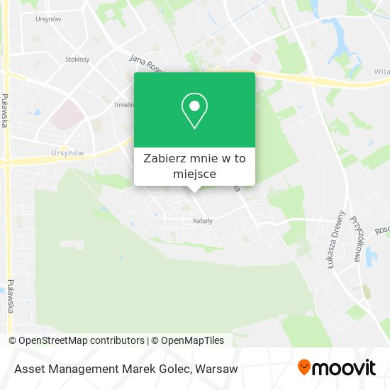 Mapa Asset Management Marek Golec