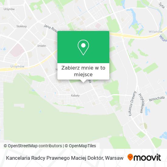 Mapa Kancelaria Radcy Prawnego Maciej Doktór