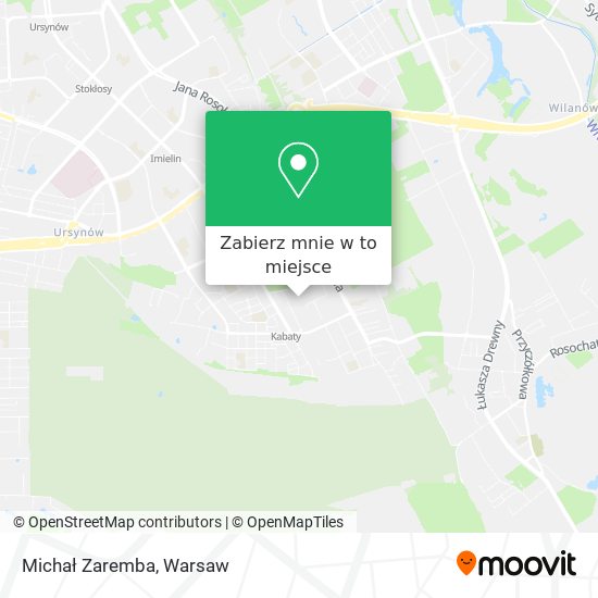 Mapa Michał Zaremba