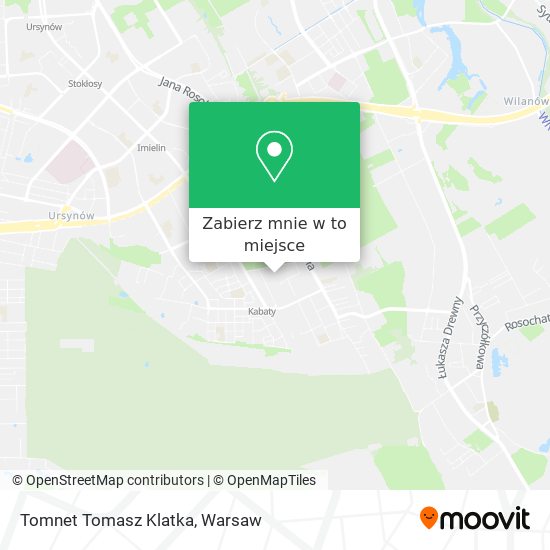 Mapa Tomnet Tomasz Klatka