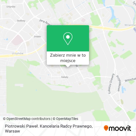 Mapa Piotrowski Paweł. Kancelaria Radcy Prawnego