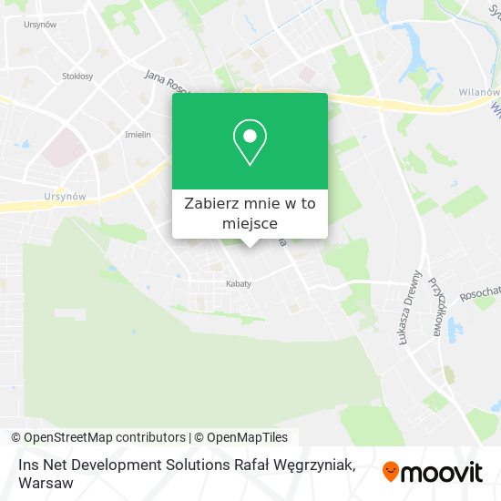 Mapa Ins Net Development Solutions Rafał Węgrzyniak