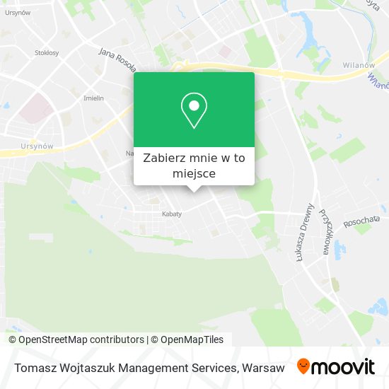 Mapa Tomasz Wojtaszuk Management Services