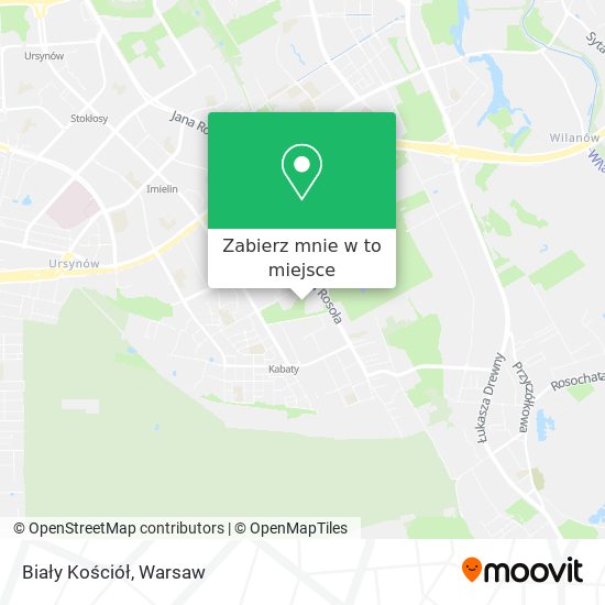 Mapa Biały Kościół