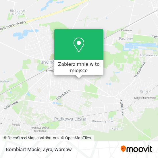 Mapa Bombiart Maciej Żyra