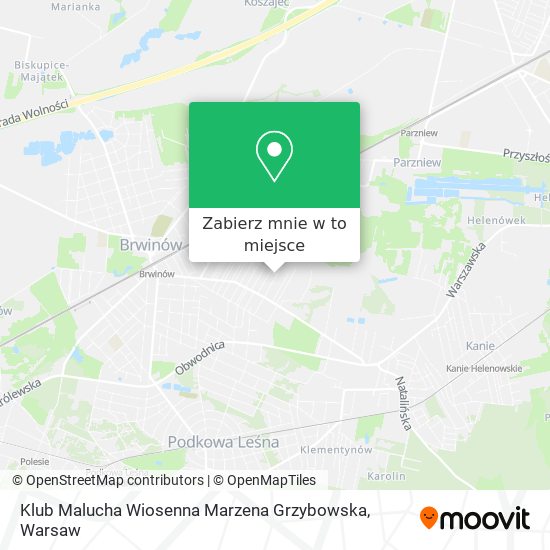 Mapa Klub Malucha Wiosenna Marzena Grzybowska