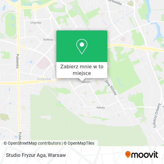 Mapa Studio Fryzur Aga