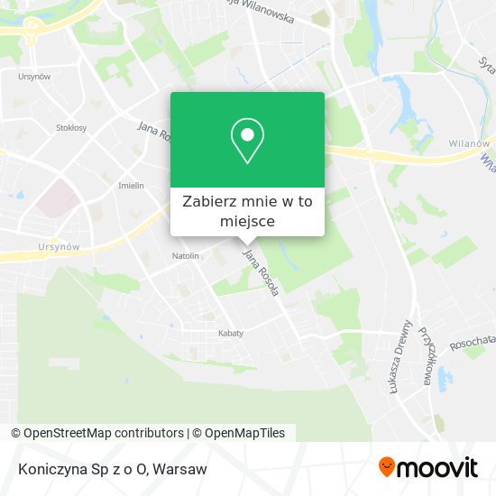 Mapa Koniczyna Sp z o O