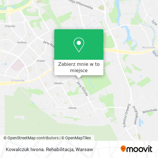 Mapa Kowalczuk Iwona. Rehabilitacja