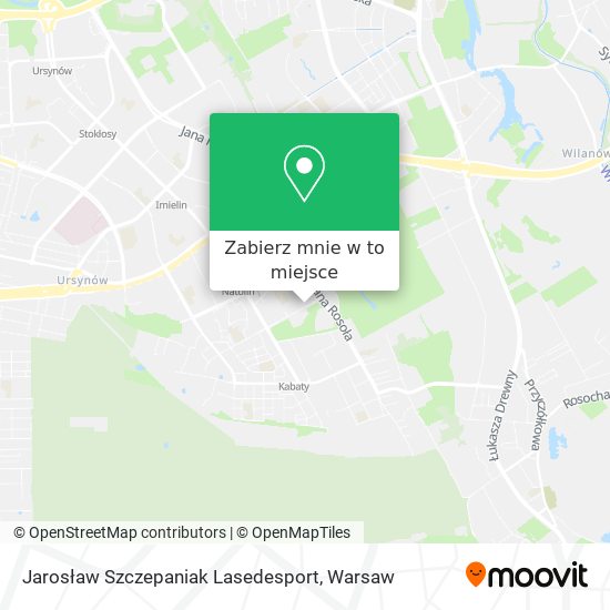 Mapa Jarosław Szczepaniak Lasedesport