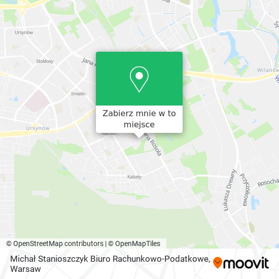 Mapa Michał Stanioszczyk Biuro Rachunkowo-Podatkowe