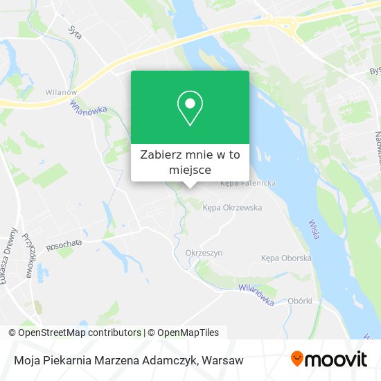 Mapa Moja Piekarnia Marzena Adamczyk