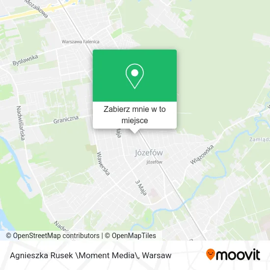Mapa Agnieszka Rusek \Moment Media\