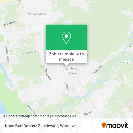 Mapa Kons Bud Dariusz Zackiewicz