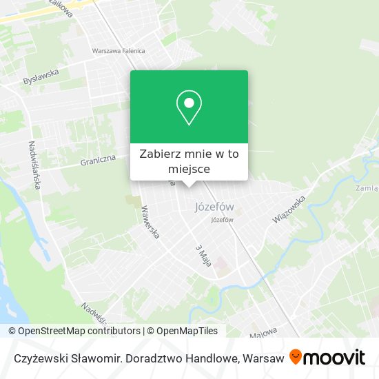 Mapa Czyżewski Sławomir. Doradztwo Handlowe