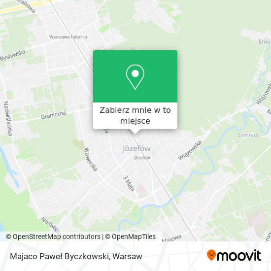 Mapa Majaco Paweł Byczkowski