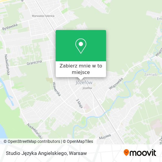 Mapa Studio Języka Angielskiego