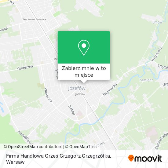 Mapa Firma Handlowa Grześ Grzegorz Grzegrzółka