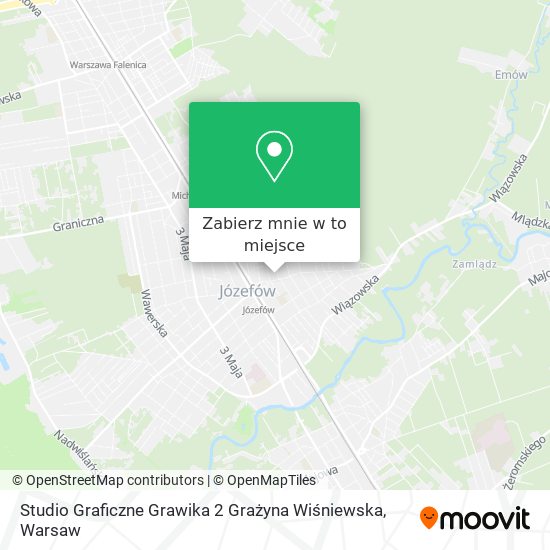 Mapa Studio Graficzne Grawika 2 Grażyna Wiśniewska