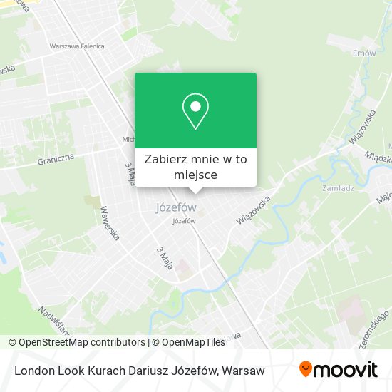 Mapa London Look Kurach Dariusz Józefów