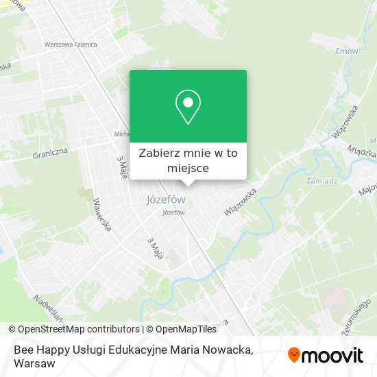 Mapa Bee Happy Usługi Edukacyjne Maria Nowacka