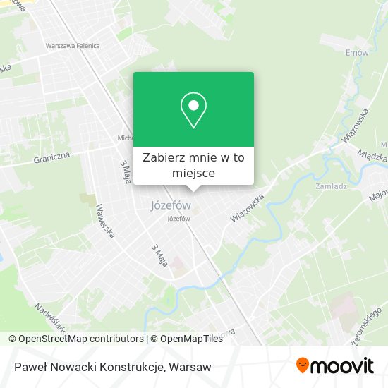 Mapa Paweł Nowacki Konstrukcje