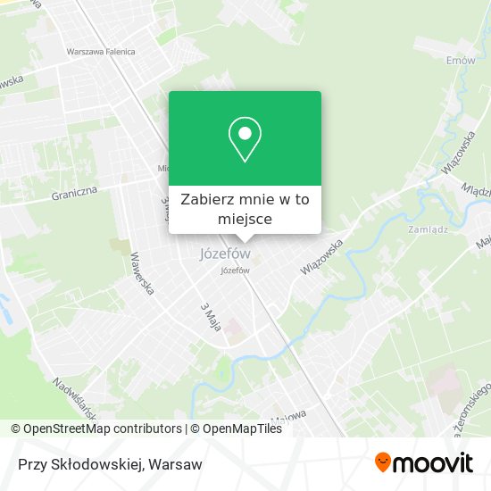 Mapa Przy Skłodowskiej