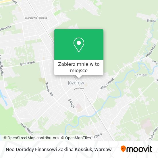 Mapa Neo Doradcy Finansowi Żaklina Kościuk