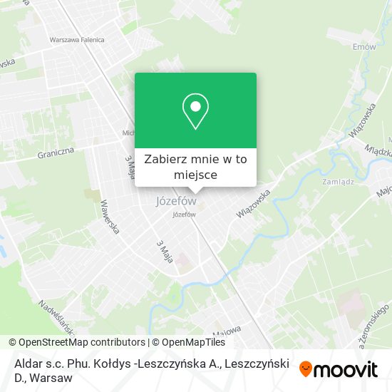 Mapa Aldar s.c. Phu. Kołdys -Leszczyńska A., Leszczyński D.