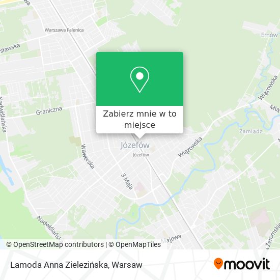 Mapa Lamoda Anna Zielezińska