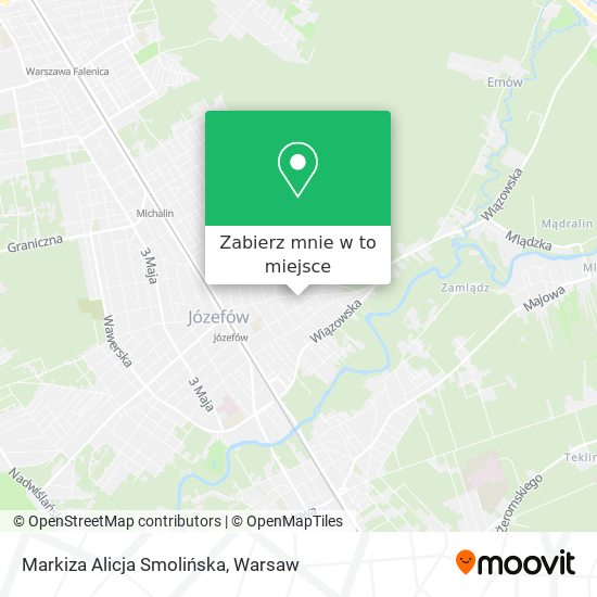 Mapa Markiza Alicja Smolińska