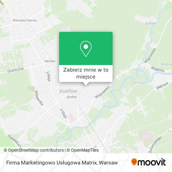 Mapa Firma Marketingowo Usługowa Matrix