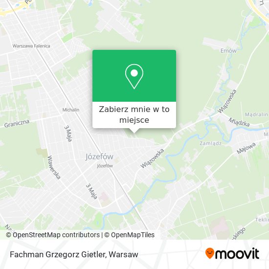 Mapa Fachman Grzegorz Gietler